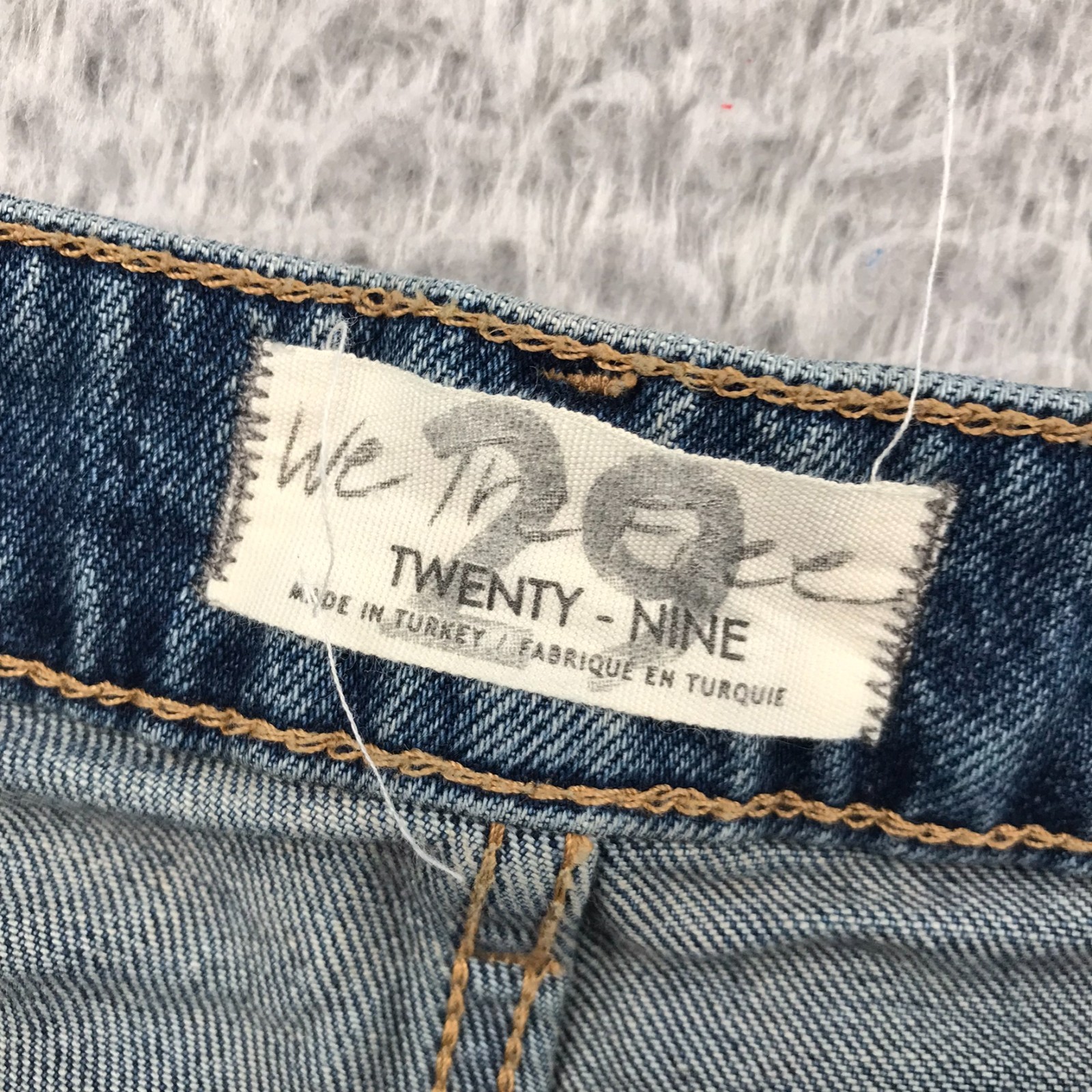 We The Free People Flashback Patchwork Flare Jean… - image 6