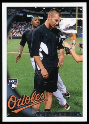 Jake Arrieta 2010 Topps Update #US-251 Image Variation SP SSP Rookie RC Orioles