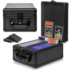 Graded Card Storage Box, PSA Slab Case Holder for Graded Cards, Top Loaders T...