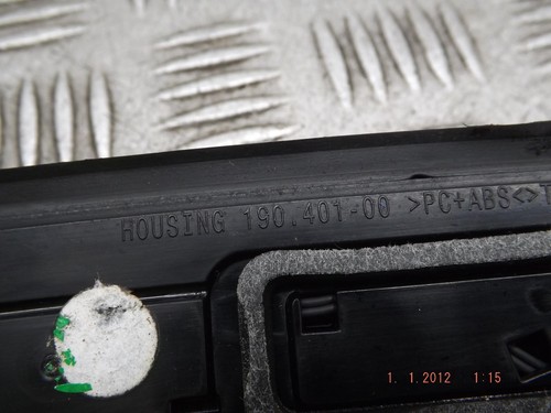 Skoda Octavia Tail Blazer Tailgate Spoiler Trim P/C 1z / F9r Black Mk3 2013-20A - Picture 7 of 9