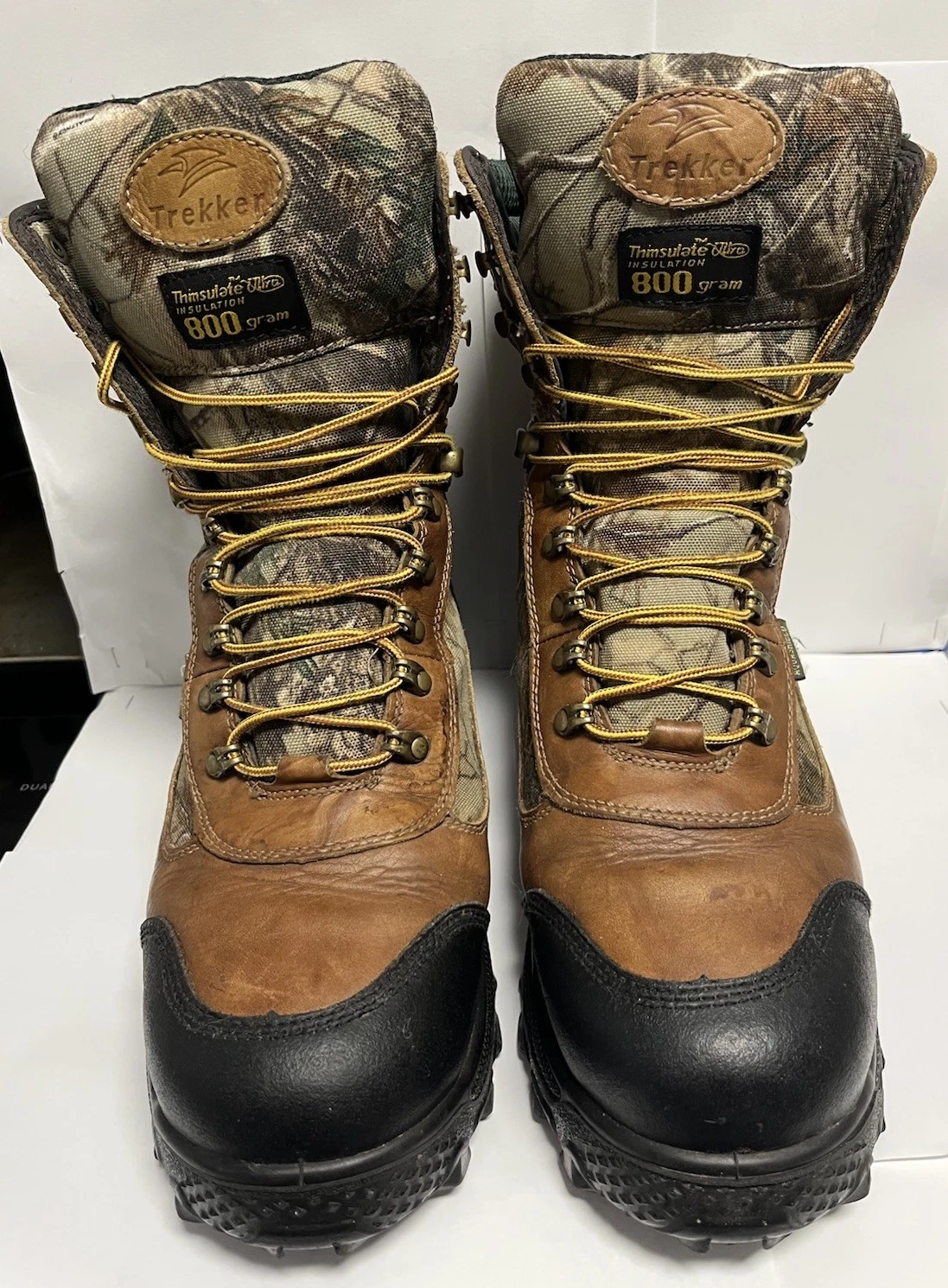 Trekker 800gm Men’s Size 10.5 Hunting Boots Thinsulate Aquashield Leather Camp
Opens in a new window