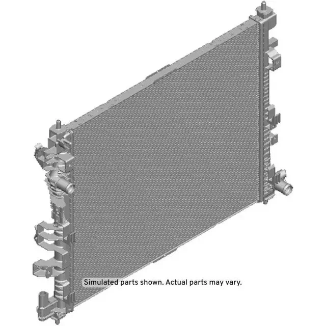 2018-2022 雪佛兰 Equinox GMC Terrain 1.5L 2.0L 散热器组件 原始设备制造商 87830396 — 第 2/2 张图片