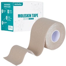 Moleskin for Blisters Adhesive Moleskin for Feet 2in x 16ft Moleskin Tape Rol...