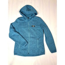 L.L.Bean Sweater Fleece Full Zip Hooded Jacke...