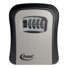 Image of AS12169 - ASEC 4 Wheel Combination Key Safe - Boxed