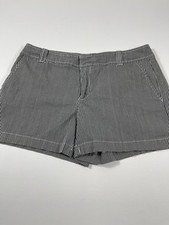 Soho New York Company Women s Size 8 Strip Chino Shorts Casual SKU 0192