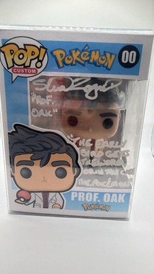 Funko Pop  Professor Oak Custom Autograph Signed Stuart Zagnit 2/3 Authenticated