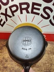 "Fully Restored" GRISWOLD Cast Iron Skillet Pan 8" Small Logo  Seasoned Flat