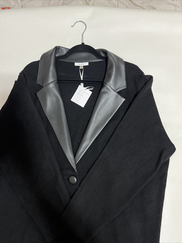 Sioni Studio Women's Size 1X Black Long Sleeve Button Cardigan New With Tags - Picture 15 of 17
