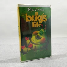 A Bugs Life VHS 1998 Sealed Heimlich Cover Disney Pixar Animated Family Movie