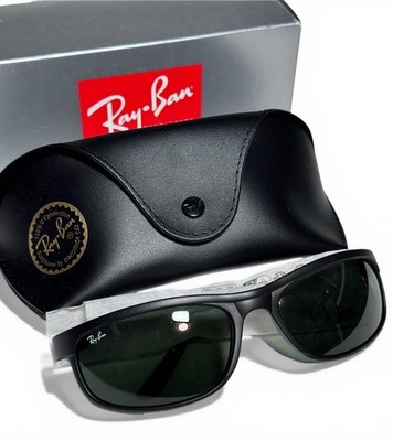 Ray Ban RB2027 W1847 Predator 2 Sunglasses Matte Black Green G-15
