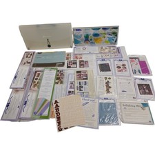 Creative Memories Scrapbooking Lot Sticker Strips Borders Vellum Photo Mats Box