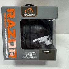 Walker's RAZOR Compact Electronic Muffs - Black - GWP-CRSEM