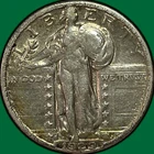 1929-S Standing Liberty Quarter Extremely Fine XF Coin #40259