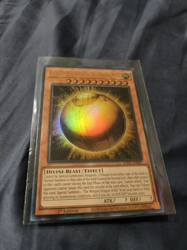 Yugioh The Winged Dragon of Ra - Sphere Mode RA01-EN007 Ultra Rare 1st Ed NM
