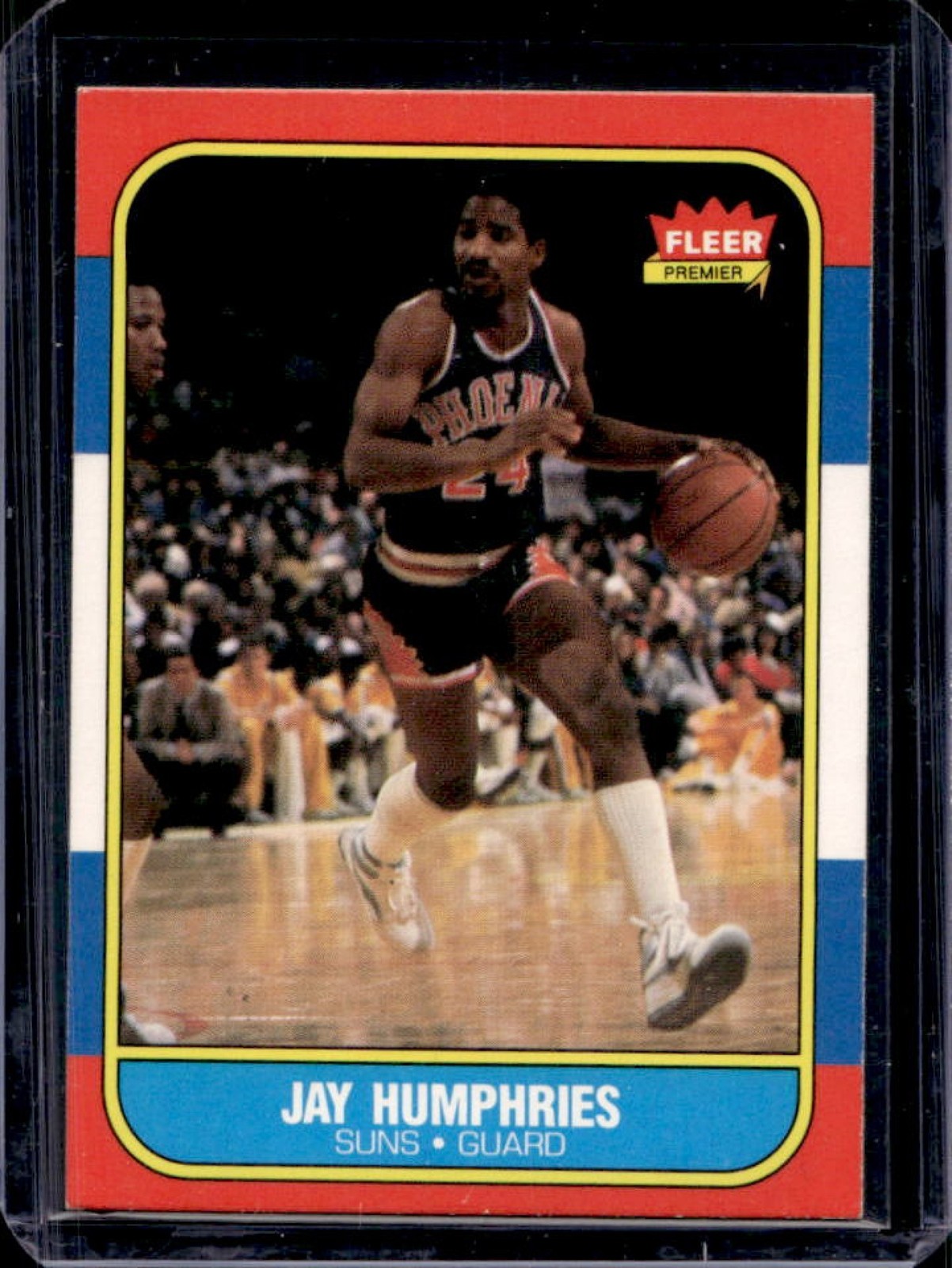 1986-87 Fleer Jay Humphries Rookie RC #49 Suns