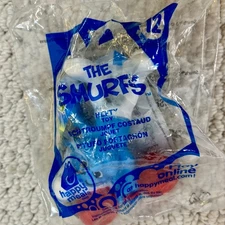 Hefty Smurf #12 McDonald's Happy Meal Toy Sealed 2011 Fast Food Collectible 