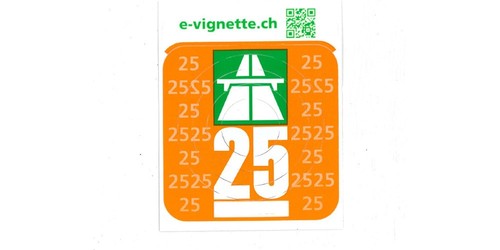VIGNETTE SCHWEIZ 2025 ***Sehr guter Zustand & Kostenloser Versand***