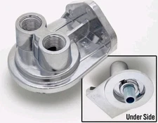 Single Remote Oil Filter Base; 1/2 in. NPT VERTICAL Ports- PH8A (or equivalent)