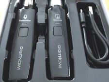 Microphone Wireless System 2.4GHz Wireless Mic Adapter,Rechargeable Wireless XLR