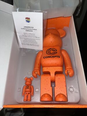 MEDICOM TOY - アメリカ限定 Concepts Orange Lobster 400%ベア未使用 Concepts x Medicom Toy BE@RBRICK Orange Lobster | Hypebeast