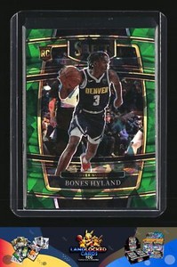2021 Panini Select Bones Hyland Green Ice Concourse Rookie