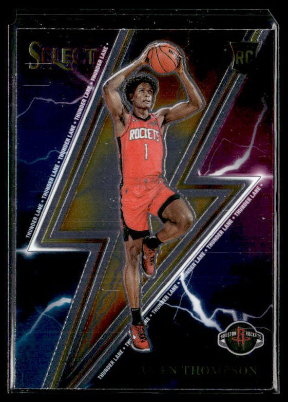 2023-24 Panini Select #13 Amen Thompson Thunder Lane