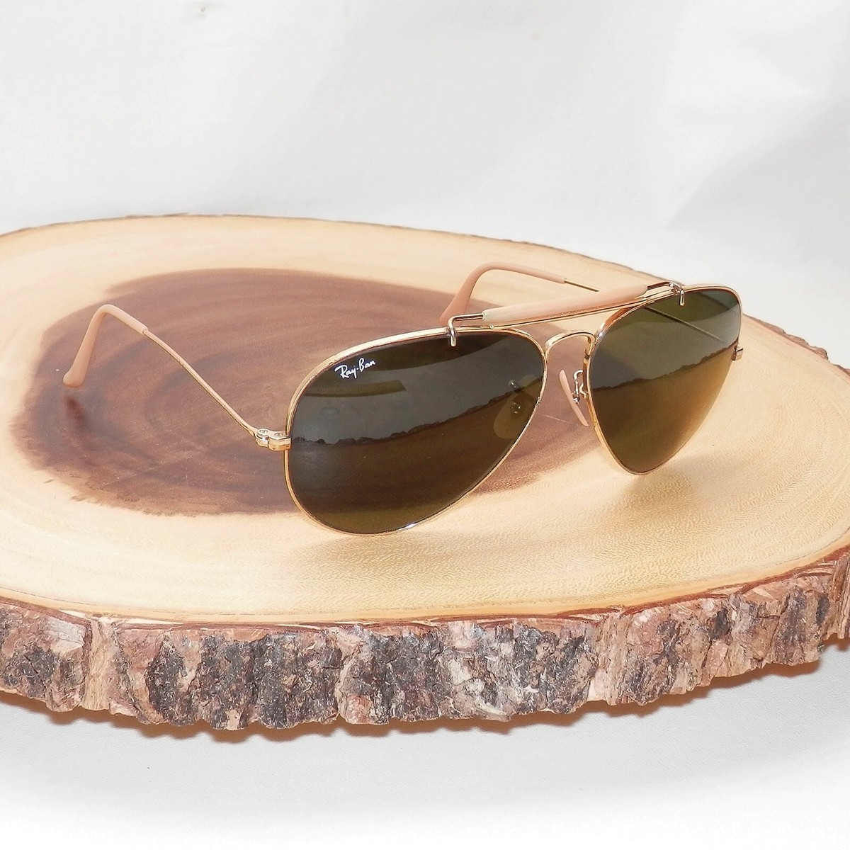VINTAGE RAY-BAN Aviator OUTDOORSMAN SUNGLASSES 62-14 B&L