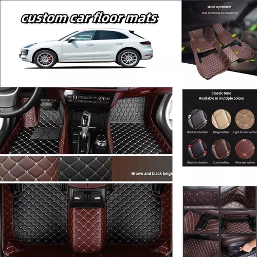 Custom Fit For Infiniti All Models Car Floor Mats Luxury Carpets All Weather Rug - Bild 51 von 76