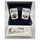 2013 American Eagle West Point 2–Coin Silver (PF70 Reverse Proof & SP70 ER EH)