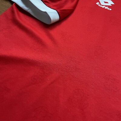 Maillot De Foot Vintage Suisse 1994-96 – Domicile – Lotto – Taille XL – Coupe Du Monde