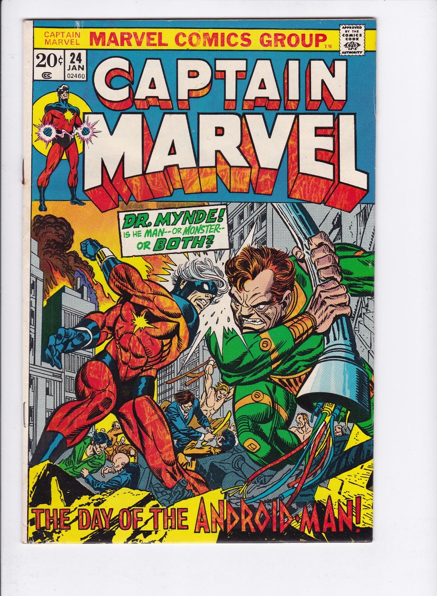 CAPTAIN MARVEL #24 VG++ | eBay