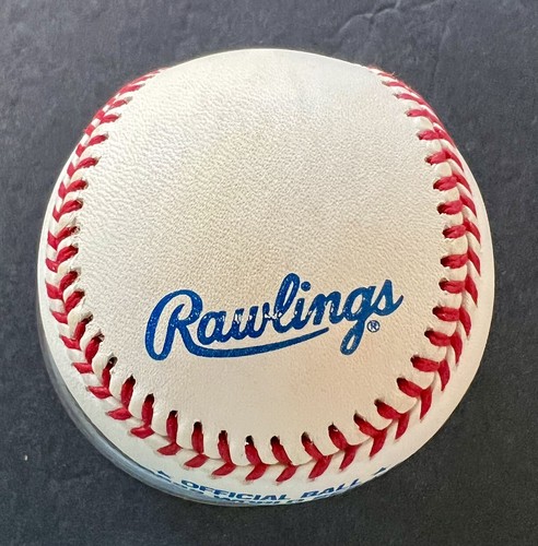 RAWLINGS 1999 WORLD SERIES GAME MLB OFFICIAL BASEBALL & MLB PATCH - YANKEES - Picture 5 of 15