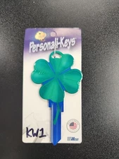 LUCKY CLOVER SHAPED KWIKSET KW1/KW10 KEYBLANK - READ DETAILS BELOW