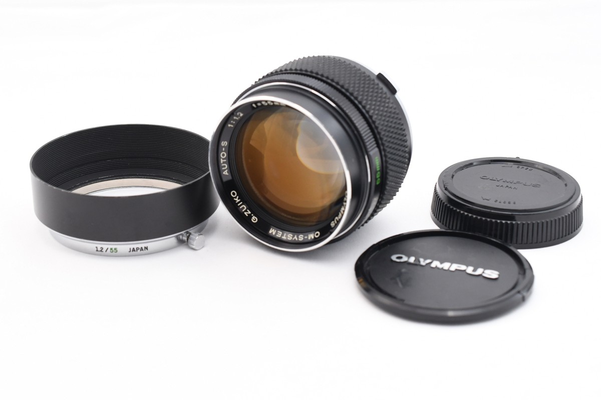 Olympus OMシステム G.ZUIKO AUTO-S 55mm F1.2 Olympus 55mm f1.2 G.Zuiko Auto-S Lens for OM | Blue Moon Camera