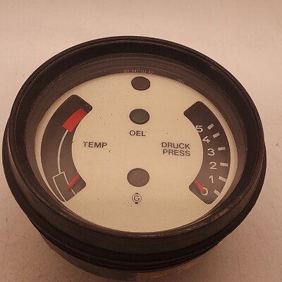 #ad Porsche 911 Oil Pressure Temperature Gauge date stamped 03 79 VDO 1978 1983 $295.00