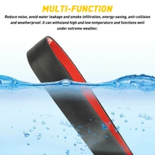 3M/10FT Car Rubber Windshield Panel Seal Strip Sealed Moulding Trim  Front Rear