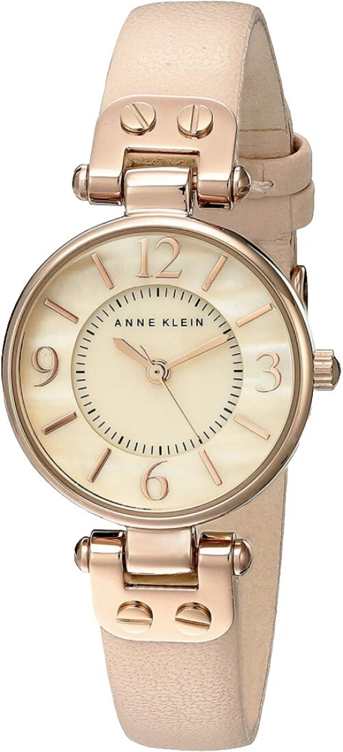 Banda de cuero Anne Klein Relojes de pulsera