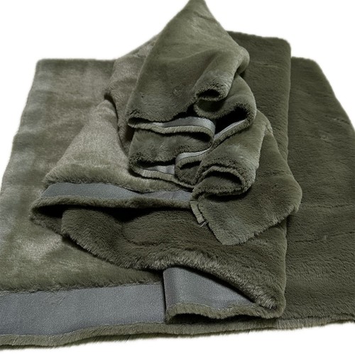SOFT MINK FAUX FUR 10MM LONG HAIR LAMBY PLUSH DOLL CLOTH FABRIC SOLID MATTE 60"W - Picture 98 of 149