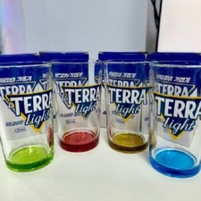 1X GREEN TERRA LIGHT "" KOREAN SOJU SOMAEK BEER GLASSES (225mL /~8 FL. OZ.)