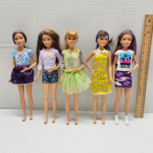 Barbie SKIPPER DOLL LOT of 5 - Babysitter Sister Friends w/ Outfit - Blue Blonde - Picture 1 of 8