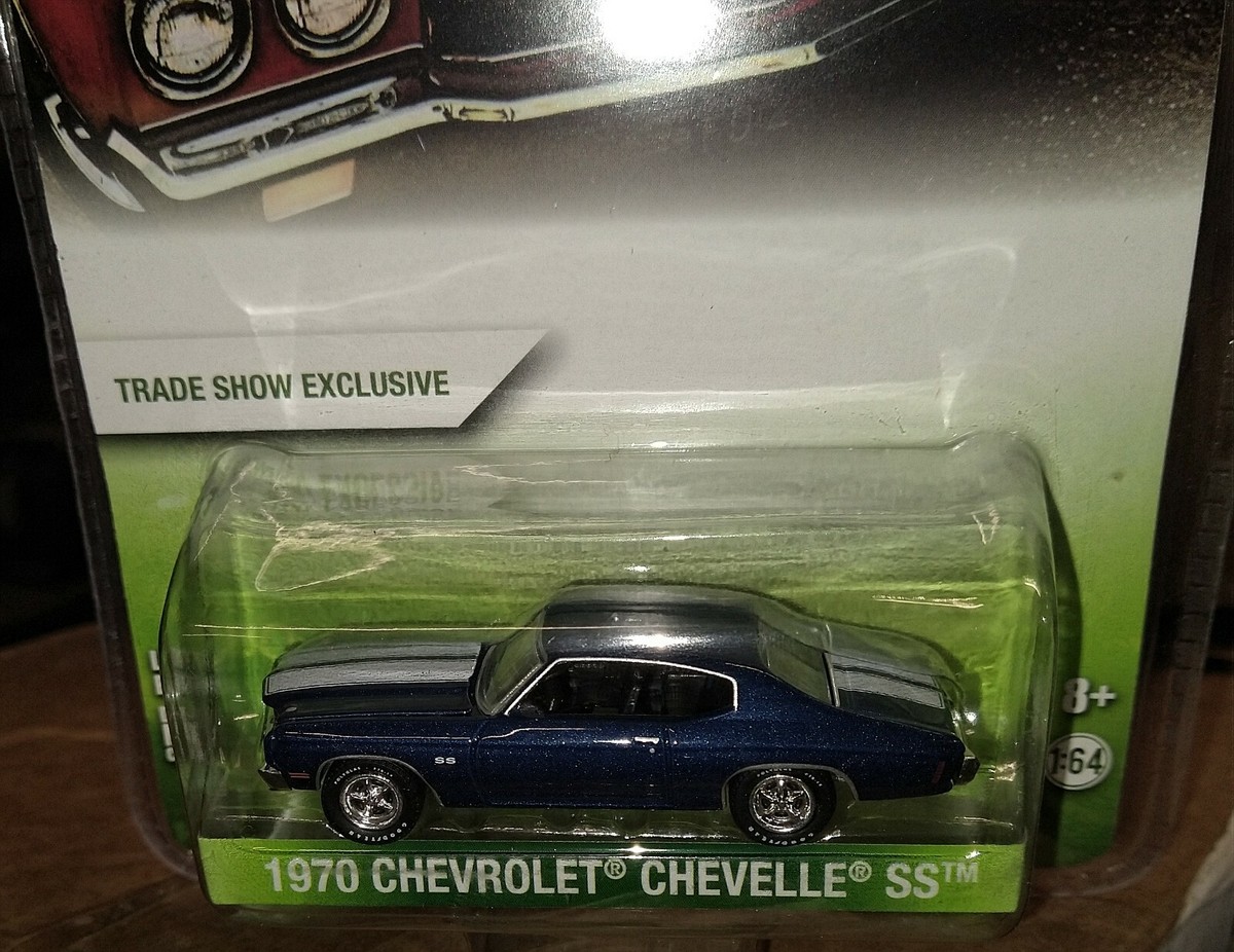 GREENLIGHT TRADE SHOW EXCLUSIVE 1970 CHEVROLET CHEVELLE SS DARK