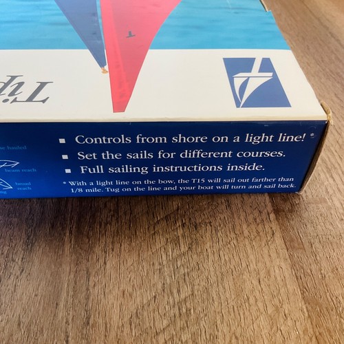 Tippecanoe Boot Bausatz Modell T15 Racing Sloop Segelboot Bausatz Linie vom Ufer - Bild 13 von 17