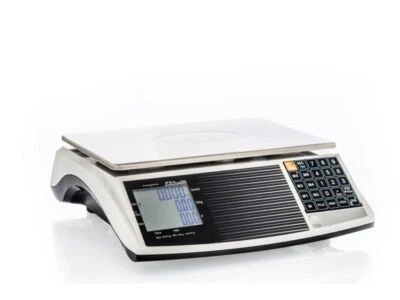 WKA Geeicht Ladenwaage Marktwaage Spargelwaage Waage Waagen Kontrollwaage Max.15 KG