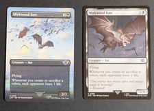 MTG Card - 2x Mirkwood Bats NM - Lord of the Rings: Tales of Middle Earth Magic