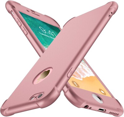 ORETECH iPhone 6 Plus 6s Plus Hülle 5,5 Zoll & 2x Hartglas Displayschutz
