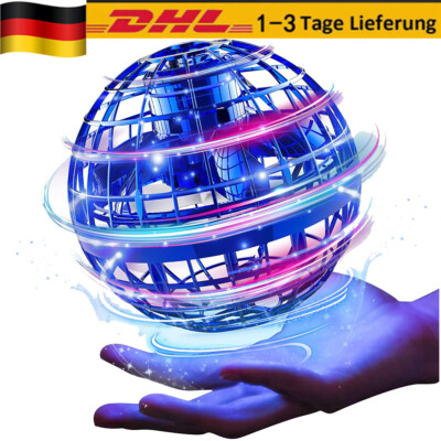 Pro Hover Ball Fliegender Ball LED Spinner Ball Flying Orb Spielzeug Gift DE