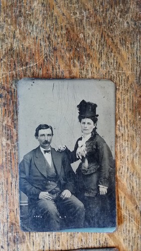 1870'S COLLECTION OF 15X ANTIQUE TINTYPE / FERROTYPE PHOTOGRAPHS PORTRAITS - Picture 4 of 17