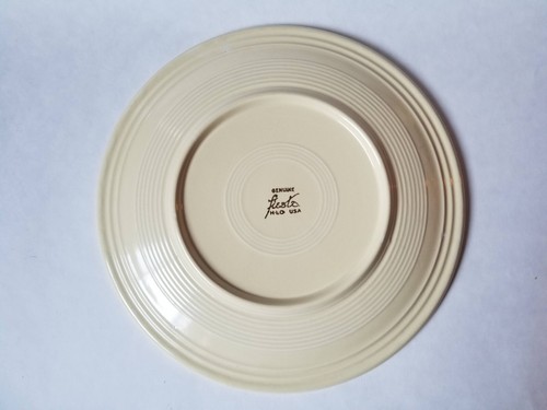 Vintage Fiesta 12" Hackteller Elfenbein Fiestaware - Bild 5 von 5