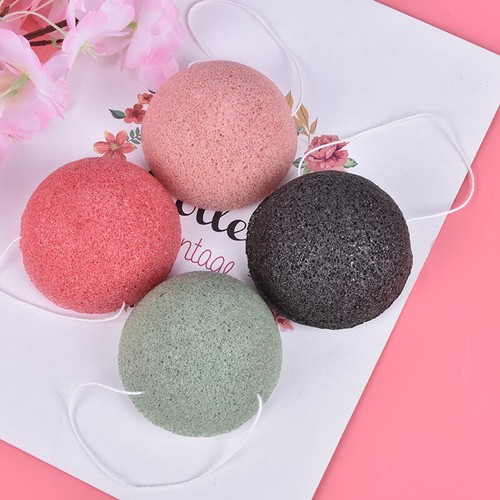 Konjac Sponge Natural Konjac Puff Face Wash Cleaning Sponge Makeup Konjac S/fw - Bild 7 von 16